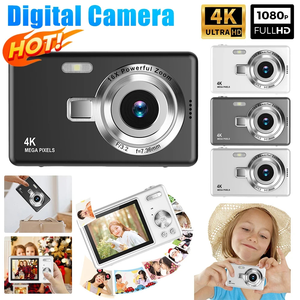Portable 4K Vlogging Camera